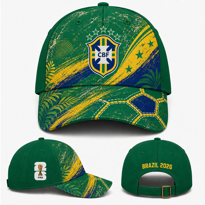 Brazil World Cup 2026 Cap PVT026