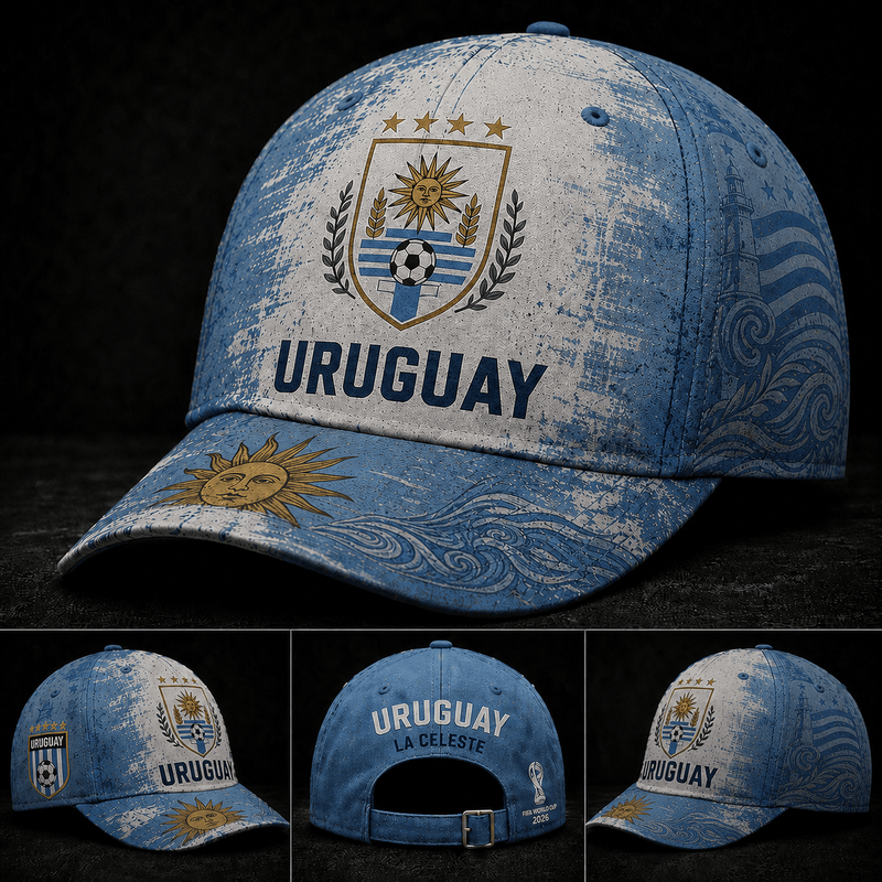 Uruguay WC26 Vintage National Classic Cap