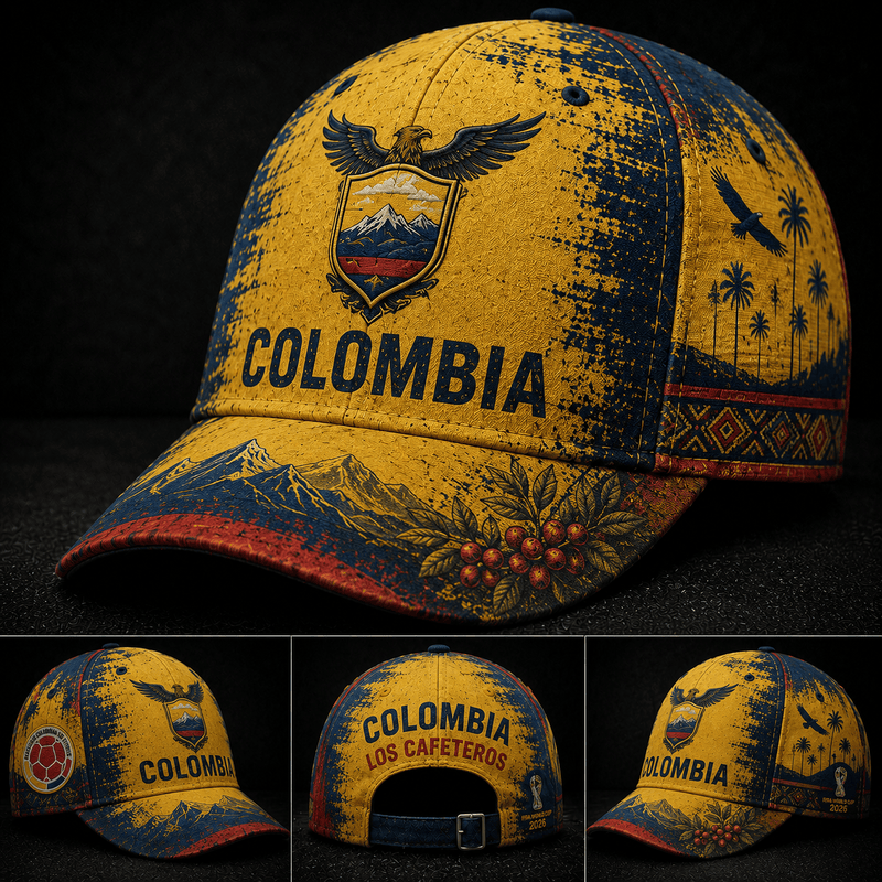 Colombia WC26 Vintage National Classic Cap