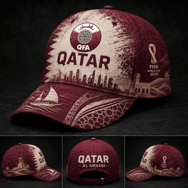 Qatar WC26 Vintage National Classic Cap