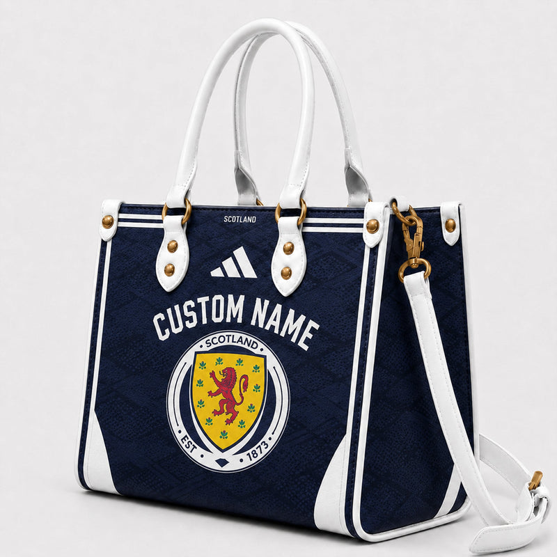Scotland World Cup 2026 Custom Leather Bag PVT028