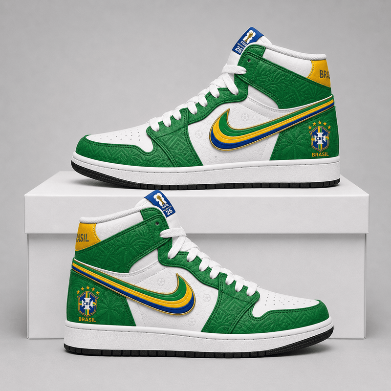 Brazil Air Jordan 1 High
