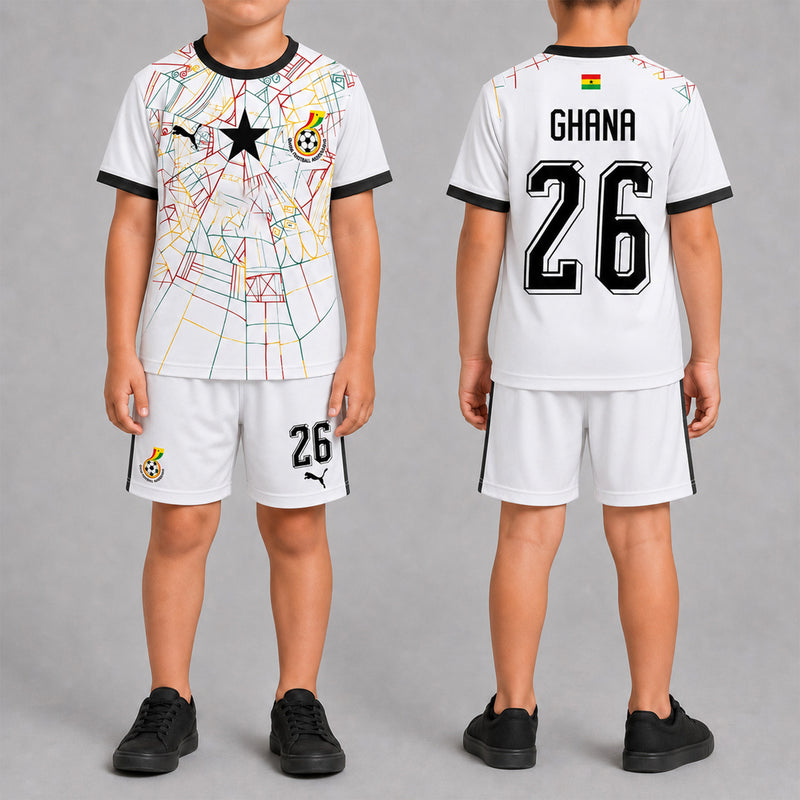 Ghana World Cup 2026 Home Kits For Kid